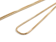 Pawnitems, Necklace, Box-chain 18K 42cm 5,6g, in auction: Pawn – Tuesday 11 August 2009