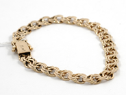 Pawnitems, Bracelet, Bismarck 18K slitet 19,5cm 18,7g, in auction: Pawn – Tuesday 11 August 2009