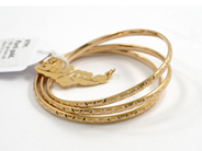 Pawnitems, Lot of gold, 18K graverat and skevt 11,1g, in auction: Pawn – Tuesday 11 August 2009