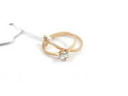 Pawnitems, 2 Rings, 18K with stones Ø16¾, in auction: Pawn – Tuesday 11 August 2009