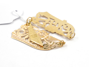 Pawnitems, Lot of gold, 18K imperfect and graverat 6,6g, in auction: Pawn – Tuesday 11 August 2009