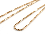 Pawnitems, Necklace, Box-chain 18K 70cm 18,7g, in auction: Pawn – Tuesday 11 August 2009