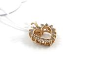 Pawnitems, Pendant, 18K with stones 1,5g, in auction: Pawn – Tuesday 11 August 2009