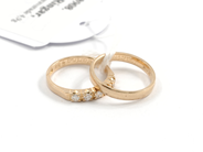 Pawnitems, 2 Rings, 18K engraved 4,9g, in auction: Pawn – Tuesday 11 August 2009