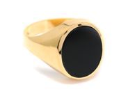 Jewellery, GENTLEMAN´S RING, 18K gold, in auction: Classic – Saturday 27 February 2010