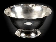 Silverware, BOWL, silver, in auction: Classic – Saturday 27 February 2010