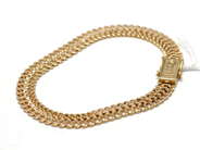 Pawnitems, Bracelet, "fishbone" 19cm (some buckligt) 18K 14,9g, in auction: Pawn – Tuesday 20 April 2010