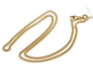 Pawnitems, Necklace, "curb" 41cm 18K 5,9g, in auction: Pawn – Tuesday 20 April 2010