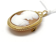 Pawnitems, Pendant, Hänge/Brosch with Cameo 18K 4,2g, in auction: Pawn – Tuesday 20 April 2010