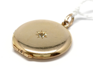 Pawnitems, Pendant, Locket with stone 14K 6,3g, in auction: Pawn – Tuesday 20 April 2010