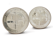 Coins, 2 COIN, silver, in auction: Coins – Thursday 23 December 2010