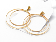 Pawnitems, Earrings, 18K one pair 3g, in auction: Pawn – Tuesday 16 November 2010