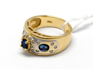 Pawnitems, Ring, 18K with stones Ø17 7,1g, in auction: Pawn – Tuesday 16 November 2010