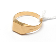 Pawnitems, Signet-ring, 18K Ø18¾ 2,8g, in auction: Pawn – Tuesday 16 November 2010