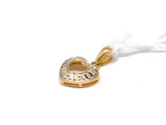 Pawnitems, Pendant, 18K with diamonds 5x approx 0,01ct 0,5g, in auction: Pawn – Tuesday 16 November 2010
