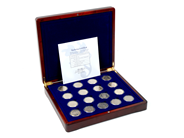 Pawnitems, Coin, samling 2kr 17st in casket, in auction: Pawn – Tuesday 16 November 2010