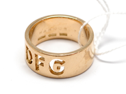 Pawnitems, Lot of gold, engraved, in auction: Pawn – Tuesday 16 November 2010