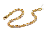 Pawnitems, Bracelet, trefärgat, in auction: Pawn – Tuesday 16 November 2010