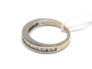 Pawnitems, Ring, white gold with stones, in auction: Pawn – Tuesday 16 November 2010