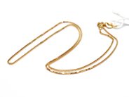 Pawnitems, Necklace, Box-chain 18K 40cm 2,6g, in auction: Pawn – Tuesday 16 November 2010