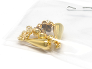 Pawnitems, Earrings, one pair 18K 2,8g, in auction: Pawn – Tuesday 16 November 2010
