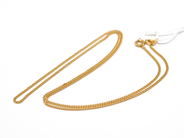 Pawnitems, Necklace, "curb" 18K 49cm 3,4g, in auction: Pawn – Tuesday 16 November 2010