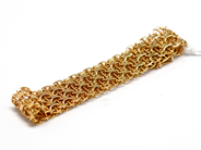 Pawnitems, Bracelet, "x-link" with bar 18K 19,5cm 28,4g, in auction: Pawn – Tuesday 16 November 2010