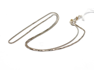 Pawnitems, Necklace, Box-chain in white gold 18K 39cm 2,5g, in auction: Pawn – Tuesday 16 November 2010