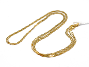 Pawnitems, Necklace, damaged three-coloured 14K 2,4g, in auction: Pawn – Tuesday 16 November 2010