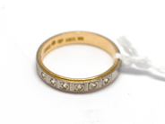 Pawnitems, Ring, double-dyed, in auction: Pawn – Tuesday 16 November 2010