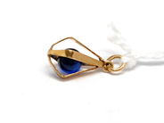 Pawnitems, Pendant, with blue stone 18K 0,7g, in auction: Pawn – Tuesday 16 November 2010