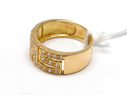 Pawnitems, Ring, damaged with white stones 18K 5,4g, in auction: Pawn – Tuesday 16 November 2010