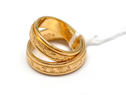 Pawnitems, Plain Rings, two st, in auction: Pawn – Tuesday 16 November 2010