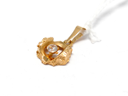 Pawnitems, Pendant, with white stone 18K 0,9g, in auction: Pawn – Tuesday 16 November 2010