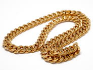 Pawnitems, Necklace, "curb" 18K 57cm 213,5g, in auction: Pawn – Tuesday 16 November 2010