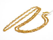 Pawnitems, Necklace, turned "curb" 21K 59,5cm 11,8g, in auction: Pawn – Tuesday 16 November 2010