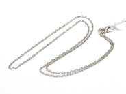 Pawnitems, Necklace, white gold 18K 45cm 2,5g, in auction: Pawn – Tuesday 16 November 2010
