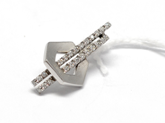 Pawnitems, Pendant, white gold with diamonds 22 x approx 0,01ct 18K 2,6g, in auction: Pawn – Tuesday 16 November 2010