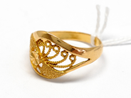 Pawnitems, Ring, damaged 21K 3,0g, in auction: Pawn – Tuesday 16 November 2010