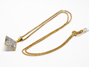 Pawnitems, Necklace, Box-chain 47cm damaged in bracelet, in auction: Pawn – Tuesday 16 November 2010