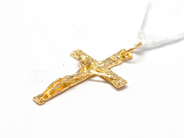 Pawnitems, Pendant, crucifix 18K 1,8g, in auction: Pawn – Tuesday 16 November 2010