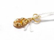 Pawnitems, Pendant, with white stone 18K 0,4g, in auction: Pawn – Tuesday 16 November 2010