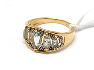 Pawnitems, Ring, with stones 18K Ø17. 3,5g, in auction: Pawn – Tuesday 16 November 2010