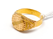 Pawnitems, Signet-ring, 21K Ø20. 4,2g, in auction: Pawn – Tuesday 16 November 2010