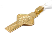 Pawnitems, Pendant, cross 18K 4,9g, in auction: Pawn – Tuesday 16 November 2010