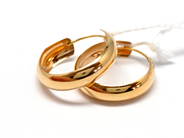 Pawnitems, Earrings, one pair, in auction: Pawn – Tuesday 16 November 2010