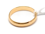 Pawnitems, Plain Ring, engraved 18K 3,6g, in auction: Pawn – Tuesday 16 November 2010