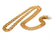 Pawnitems, Necklace, graduated Bismarck 18K 49cm 17,0g, in auction: Pawn – Tuesday 16 November 2010