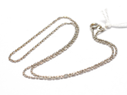Pawnitems, Necklace, in white gold 18K 39cm 2,5g, in auction: Pawn – Tuesday 16 November 2010