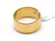 Pawnitems, Plain Ring, engraved 18K 10,8g, in auction: Pawn – Tuesday 16 November 2010
